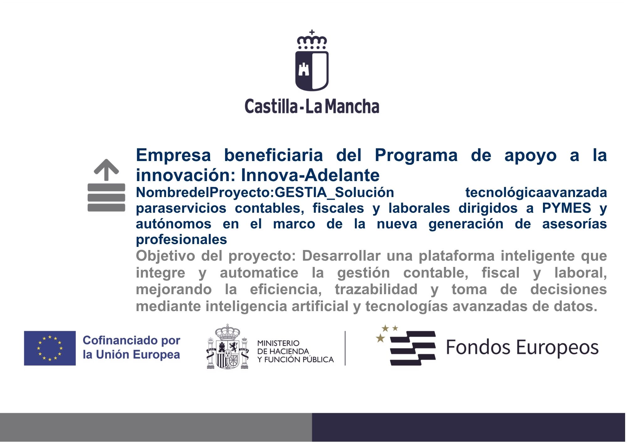 Empresa beneficiaria subvenciones JCCM